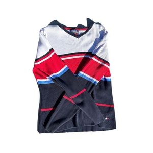 Preppy Tommy Hilfiger Signature Colored Sweater